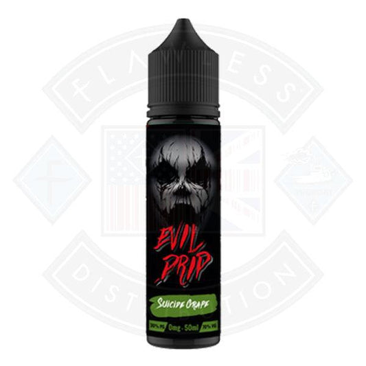 Evil Drip Suicide Grape 0mg 50ml Shortfill - Flawless Vape Shop