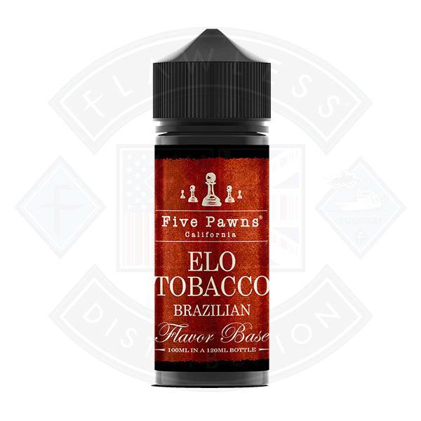 Five Pawns - Elo Tobacco Brazilian 0mg 100ml Shortfill - Flawless Vape Shop