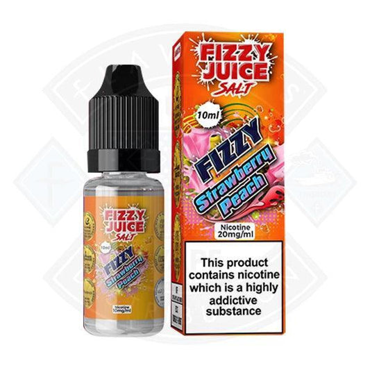 Fizzy Juice Salt - Strawberry Peach 10ml - Flawless Vape Shop