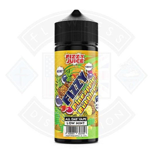 Fizzy Pineapple Bubblegum 0mg 100ml Shortfill - Flawless Vape Shop