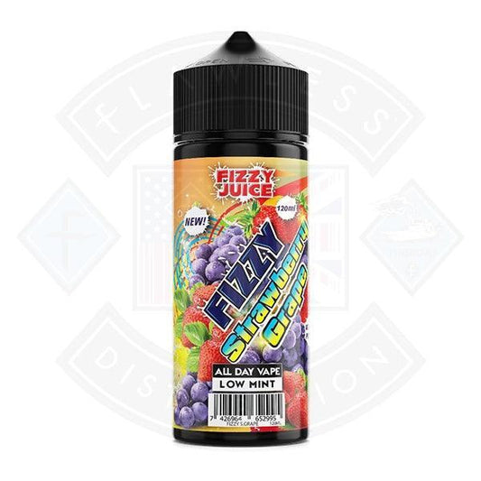 Fizzy Strawberry Grape 0mg 100ml Shortfill - Flawless Vape Shop