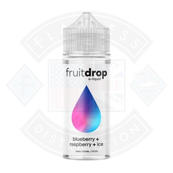 Fruit Drop Blueberry & Raspberry Ice 0mg 100ml Shortfill - Flawless Vape Shop