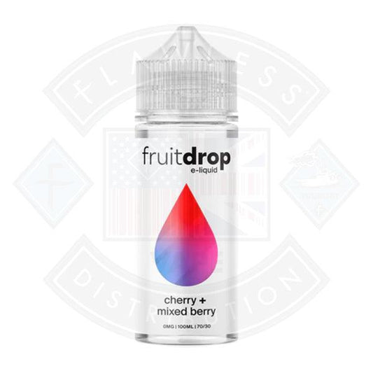 Fruit Drop Cherry & Mixed Berry 0mg 100ml Shortfill - Flawless Vape Shop