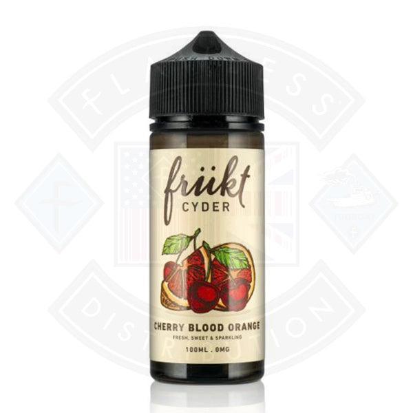 Frukt Cyder E-Liquid - Cherry Blood Orange 0mg 100ml Shortfill - Flawless Vape Shop