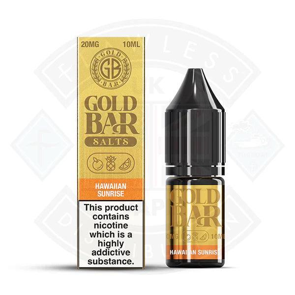 Gold Bar Hawaiian Sunrise Nic Salt 10ml - Flawless Vape Shop