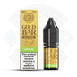 Gold Bar Lemon Lime Nic Salt 10ml - Flawless Vape Shop