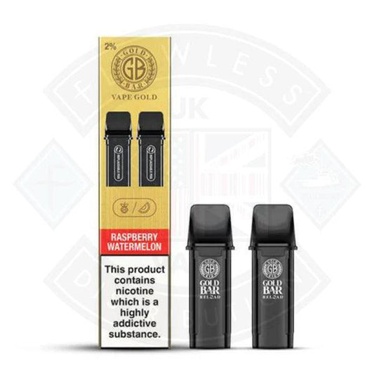 Gold Bar Reload Prefilled Pods - Flawless Vape Shop