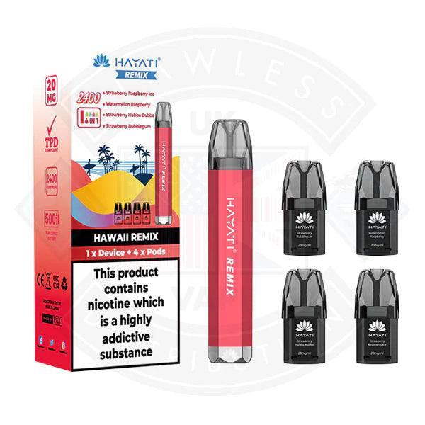 Hayati Remix 2400 Disposable Vape - Flawless Vape Shop