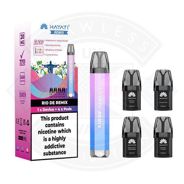 Hayati Remix 2400 Disposable Vape - Flawless Vape Shop