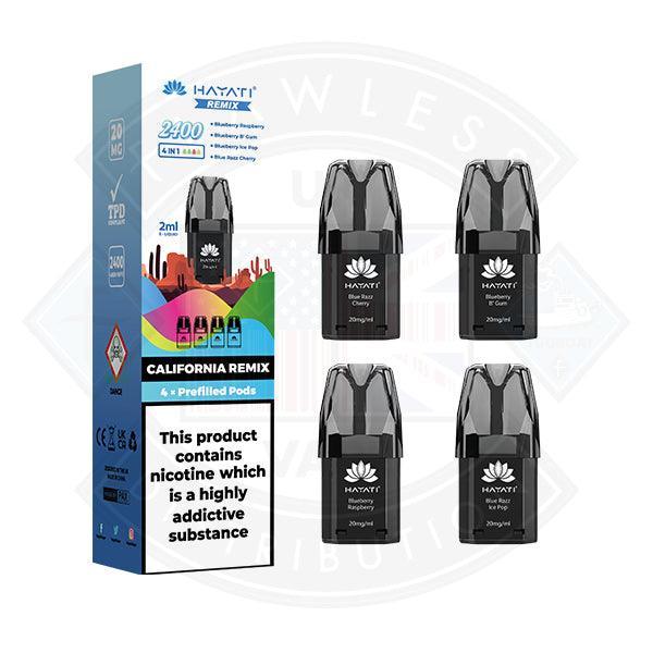 Hayati Remix 2400 Puffs Prefilled Pods - Flawless Vape Shop