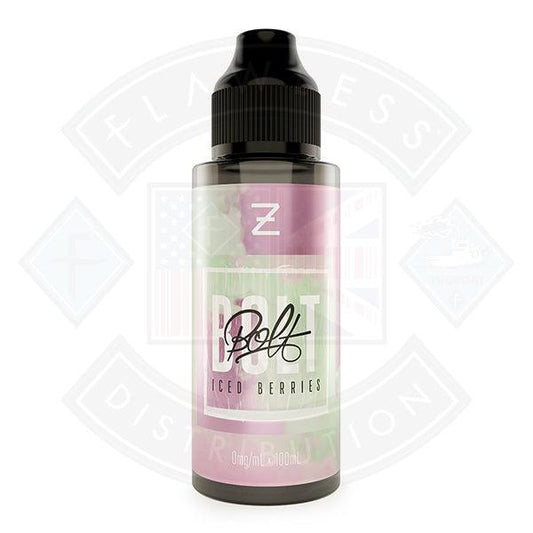 Iced Berries by Zeus Juice Bolt 100ml Shortfill - Flawless Vape Shop