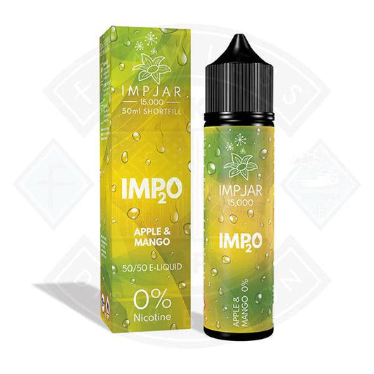 IMP JAR IMP2O - Apple & Mango 50ml 0mg Shortfill E-Liquid - Flawless Vape Shop