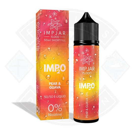 IMP JAR IMP2O - Pear & Guava 50ml 0mg Shortfill E-Liquid - Flawless Vape Shop
