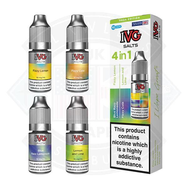 IVG Salts 4 in 1 Salts Soda Edition - Flawless Vape Shop