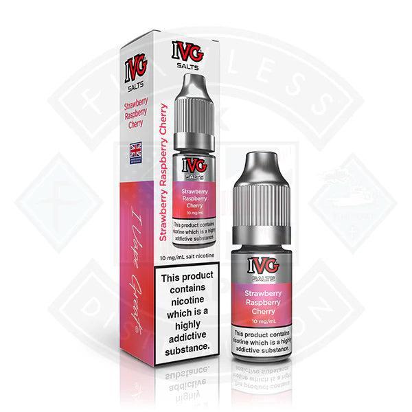 IVG Salts Single Strawberry Raspberry Cherry - Flawless Vape Shop