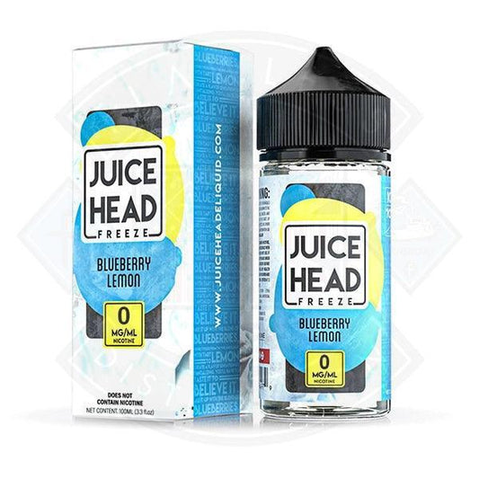 Juice Head Freeze Blueberry Lemon 0mg 100ml Shortfill - Flawless Vape Shop