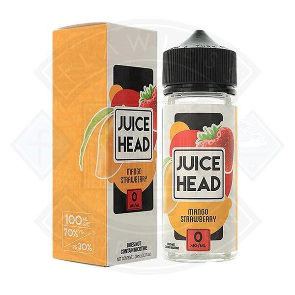 Juice Head Mango Strawberry 0mg 100ml Shortfill - Flawless Vape Shop