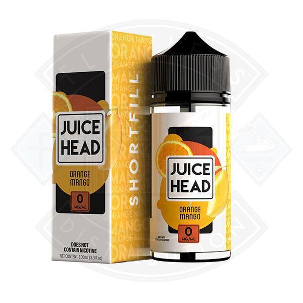 Juice Head Orange Mango 0mg 100ml Shortfill - Flawless Vape Shop