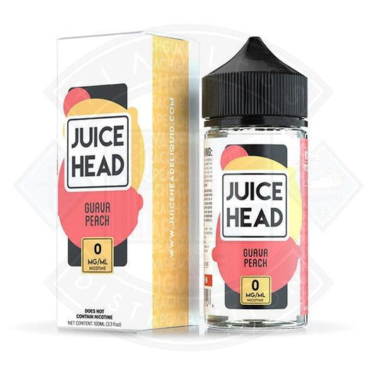 Juice Head Shake and Vape Guava Peach 0mg 100ml Shortfill - Flawless Vape Shop