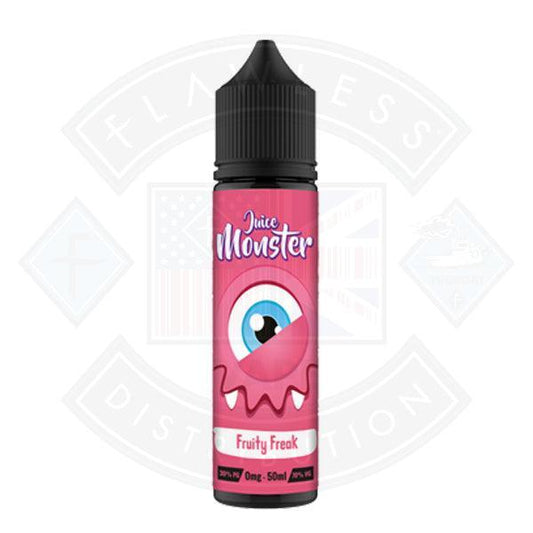 Juice Monster Fruity Freak 0mg 50ml Shorfill - Flawless Vape Shop