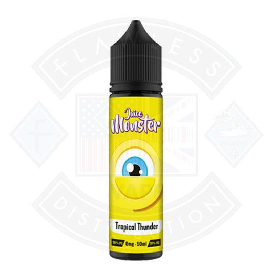 Juice Monster Tropical Thunder 0mg 50ml Shorfill - Flawless Vape Shop