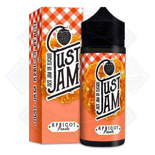 Just Jam Apricot Peach 0mg 100ml Shortfill - Flawless Vape Shop