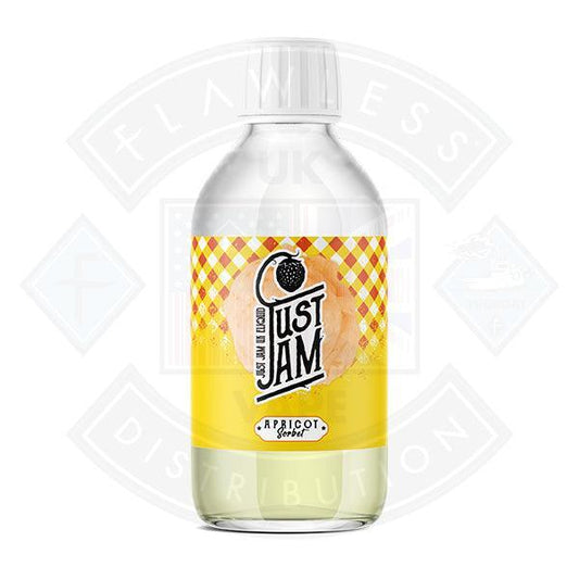 Just Jam Apricot Sorbet 0mg 200ml Shortfill E-Liquid - Flawless Vape Shop