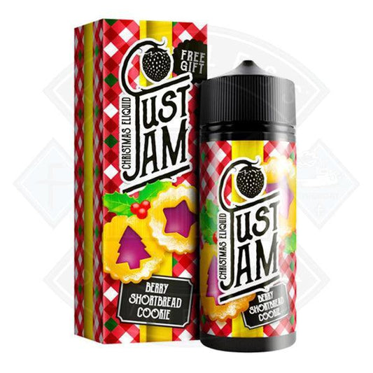 Just Jam Berry Shortbread Cookie 0mg 100ml Shortfill - Flawless Vape Shop