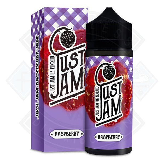 Just Jam Raspberry 0mg 100ml Shortfill E-liquid - Flawless Vape Shop