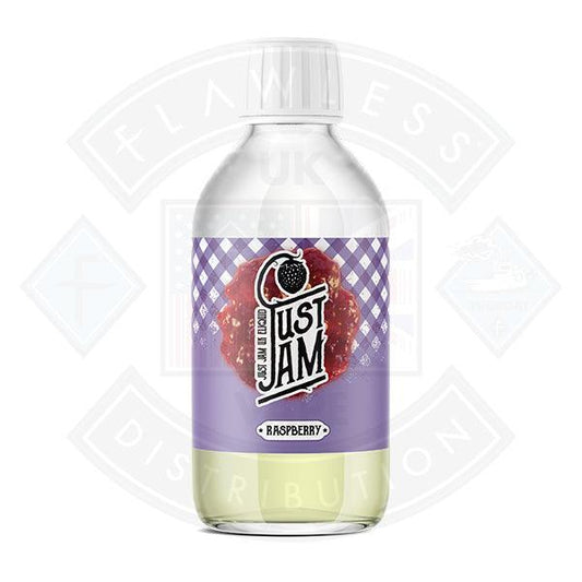 Just Jam Raspberry 0mg 200ml Shortfill E-Liquid - Flawless Vape Shop