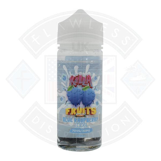 Killa Fruits - Blue Raspberry ICE 100ml Shortfill - Flawless Vape Shop