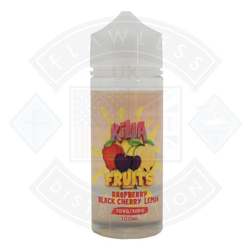 Killa Fruits - Raspberry Black Cherry Lemon 100ml Shortfill - Flawless Vape Shop