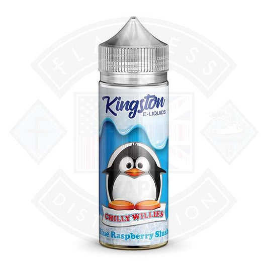 Kingston Chilly Willies - Blue Raspberry Slush 0mg 100ml Shortfill - Flawless Vape Shop