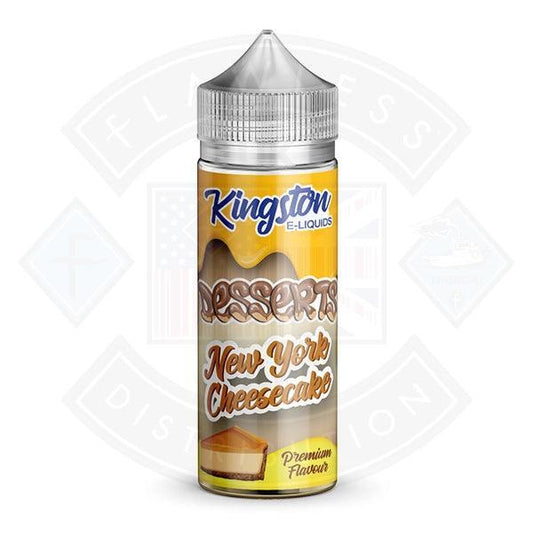 Kingston Desserts - New York Cheesecake 0mg 100ml Shortfill - Flawless Vape Shop