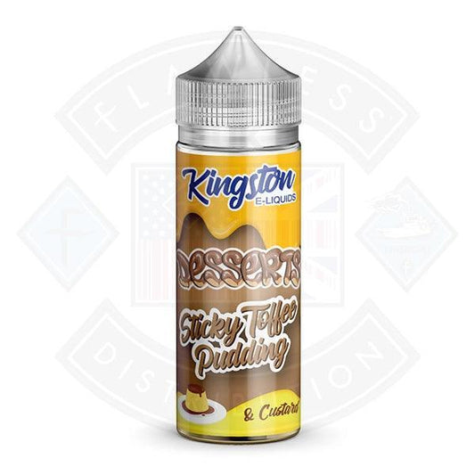 Kingston Desserts - Sticky Toffee Pudding & Custard 0mg 100ml Shortfill - Flawless Vape Shop