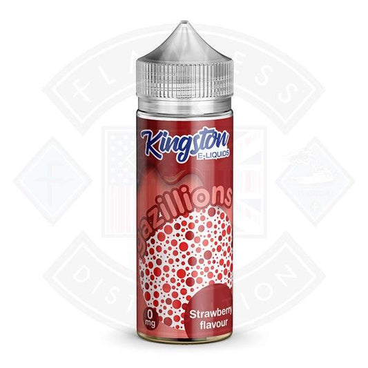 Kingston Gazillions - Strawberry Flavor 0mg 100ml Shortfill - Flawless Vape Shop