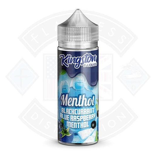 Kingston Menthol Blackcurrant Blue Raspberry 0mg 100ml 50/50 Shortfill E-Liquid - Flawless Vape Shop