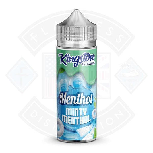 Kingston Menthol Minty Menthol 0mg 100ml 70/30 Shortfill E-Liquid - Flawless Vape Shop