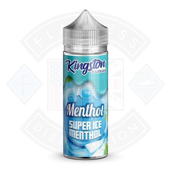 Kingston Menthol Super Ice Menthol 0mg 100ml 50/50 Shortfill E-Liquid - Flawless Vape Shop