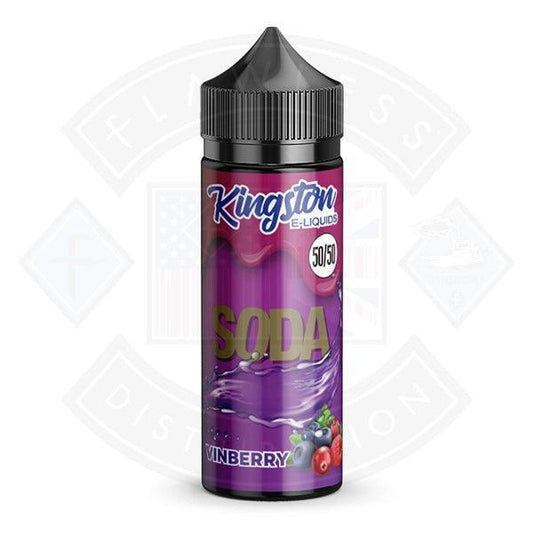 Kingston Soda - Vinberry 0mg 100ml 50/50 Shortfill - Flawless Vape Shop