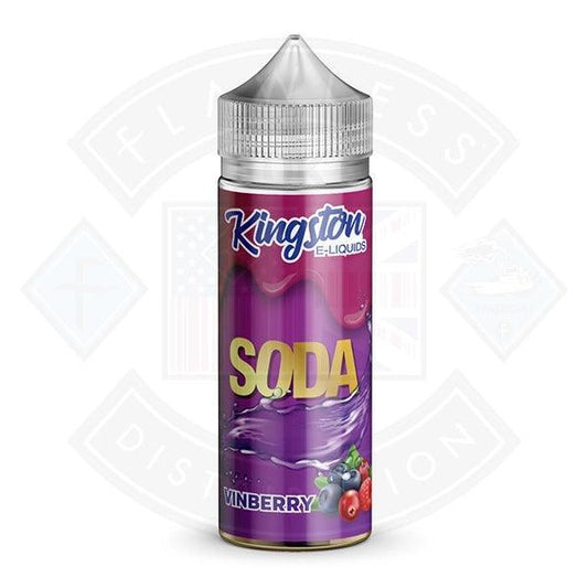 Kingston Soda - Vinberry 0mg 100ml Shortfill - Flawless Vape Shop