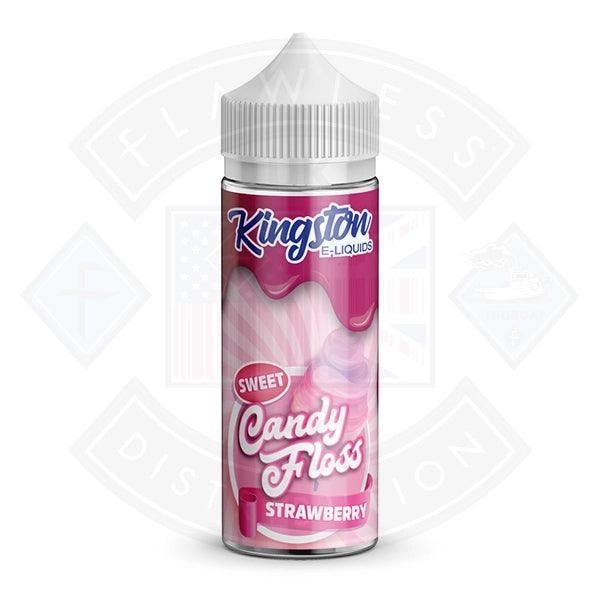 Kingston Sweet Candy Floss - Strawberry 0mg 100ml 70/30 Shortfill - Flawless Vape Shop