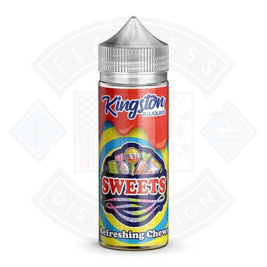 Kingston Sweets - Refreshing Chews 0mg 100ml Shortfill - Flawless Vape Shop