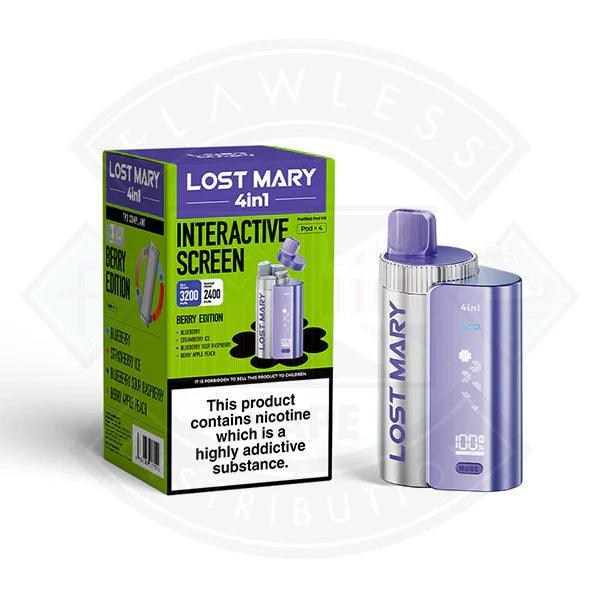 Lost Mary 4 in 1 Disposable Vape - Flawless Vape Shop