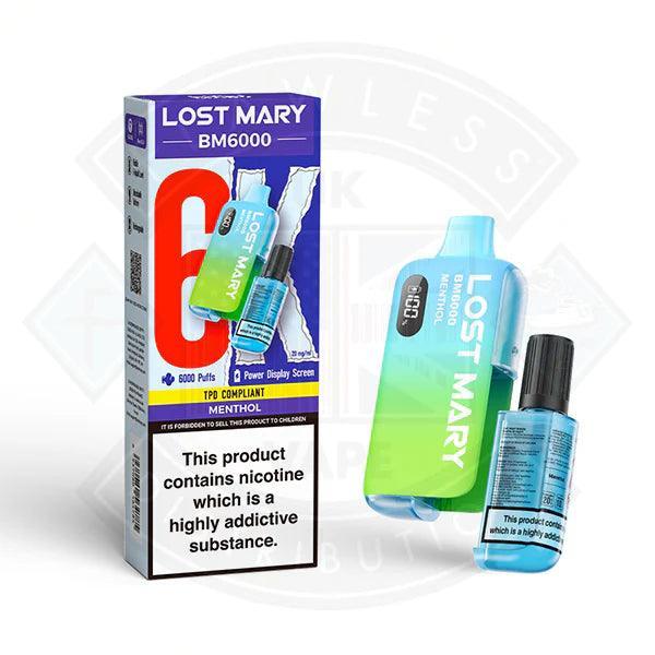 Lost Mary BM6000 Disposable Vape 20mg - Flawless Vape Shop