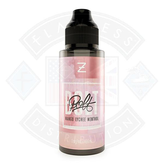 Mango Lychee Menthol by Zeus Juice Bolt 100ml Shortfill - Flawless Vape Shop