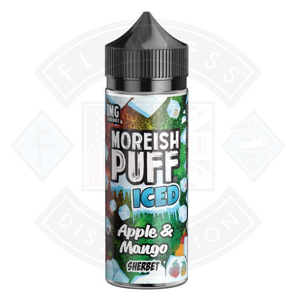 Moreish Puff ICED Sherbet Apple & Mango 100ml shortfill - Flawless Vape Shop