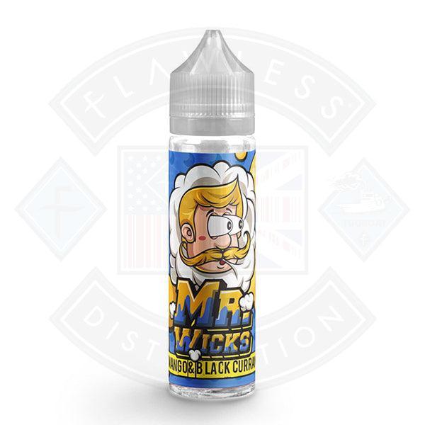 Mr Wicks Mango & Blackcurrant E liquid 50ml Short fill - Flawless Vape Shop