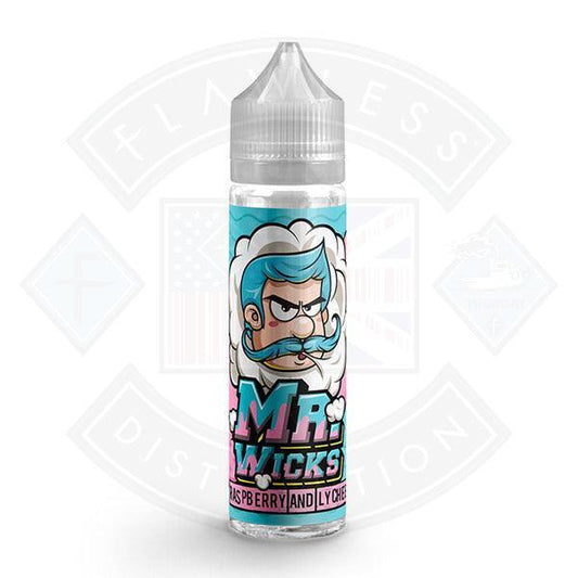 Mr Wicks Raspberry & Lychee E Liquid By Momo 50ml Short fill - Flawless Vape Shop