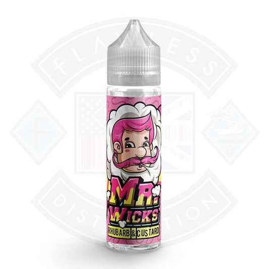 Mr Wicks Rhubarb & Custard E Liquid By Momo 50ml Short fill - Flawless Vape Shop